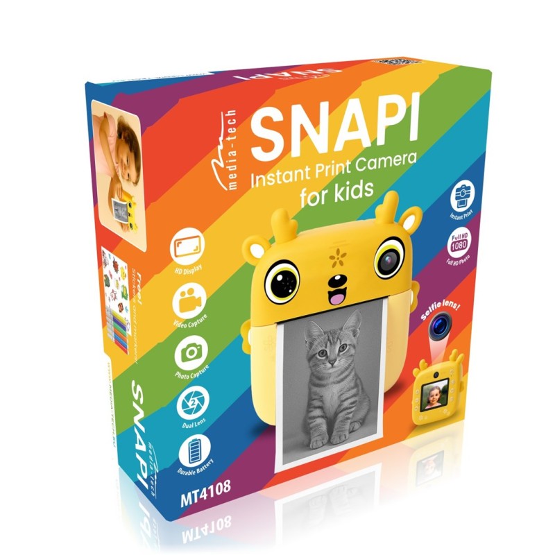 Digital kids’ camera with thermal printer SNAPI MT4108