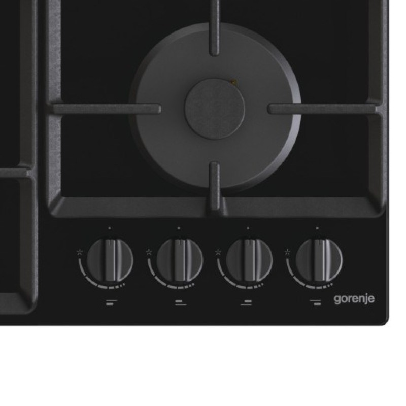 Gorenje GTW641EB hob Black Built-in 60 cm Gas 4 zone(s) Gorenje GTW641EB hob Black Built-in 60 cm Gas 4 zone(s)