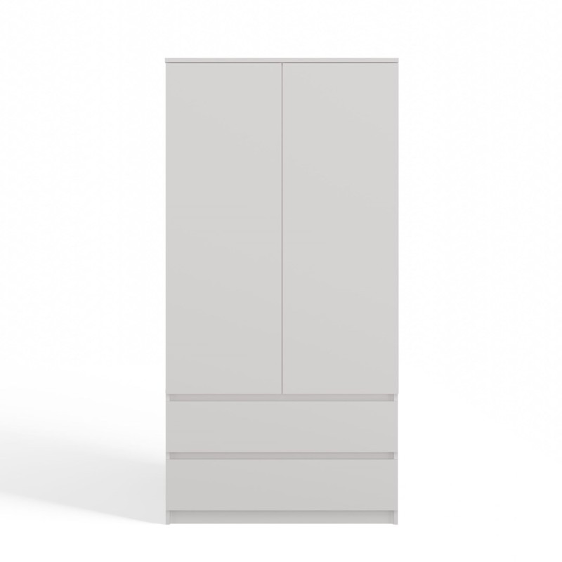 Topeshop SZAFA MALWA B bedroom wardrobe/closet 5 shelves 2 door(s) White