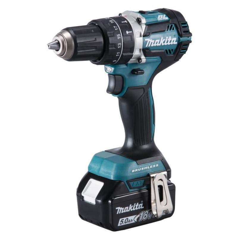 Makita DHP484RTJ drill Keyless 1.8 kg Black, Blue