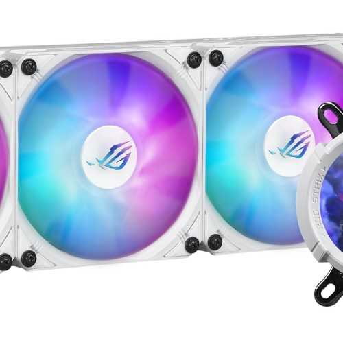 ASUS ROG Strix LC III 360 ARGB White Edition Processor All-in-one liquid cooler 12 cm ASUS ROG Strix LC III 360 ARGB White Edition Processor All-in-one liquid cooler 12 cm