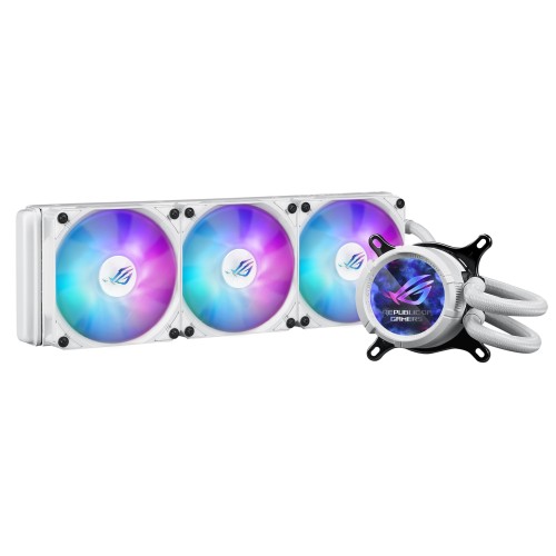 ASUS ROG Strix LC III 360 ARGB White Edition Processor All-in-one liquid cooler 12 cm ASUS ROG Strix LC III 360 ARGB White Edition Processor All-in-one liquid cooler 12 cm
