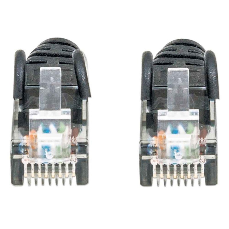 Intellinet Network Patch Cable, Cat6, 3m, Black, CCA, U/UTP, PVC, RJ45, Gold Plated Contacts, Snagless, Booted, Lifetime Warranty, Polybag Intellinet Network Patch Cable, Cat6, 3m, Black, CCA, U/UTP, PVC, RJ45, Gold Plated Contacts, Snagless, Booted, Lifetime Warranty, Polybag