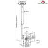 Maclean MC-504A B TV Ceiling Bracket 23-42 Maclean MC-504A B TV Ceiling Bracket 23-42
