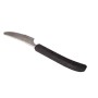 Knife with ergonomic handle straight