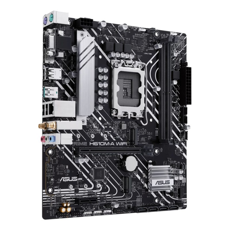 ASUS PRIME H610M-A WIFI Intel H610 LGA 1700 micro ATX