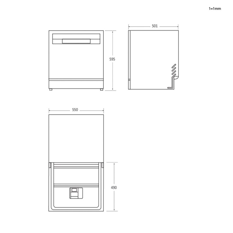 Candy RapidÓ CP 6E51LS Freestanding 6 place settings E Candy RapidÓ CP 6E51LS Freestanding 6 place settings E
