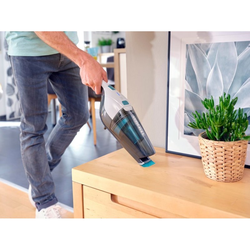 Leifheit Rotaro PowerVac 2in1 2-in-1 stick vacuum Battery Dry EPA Bagless Black, Blue, White