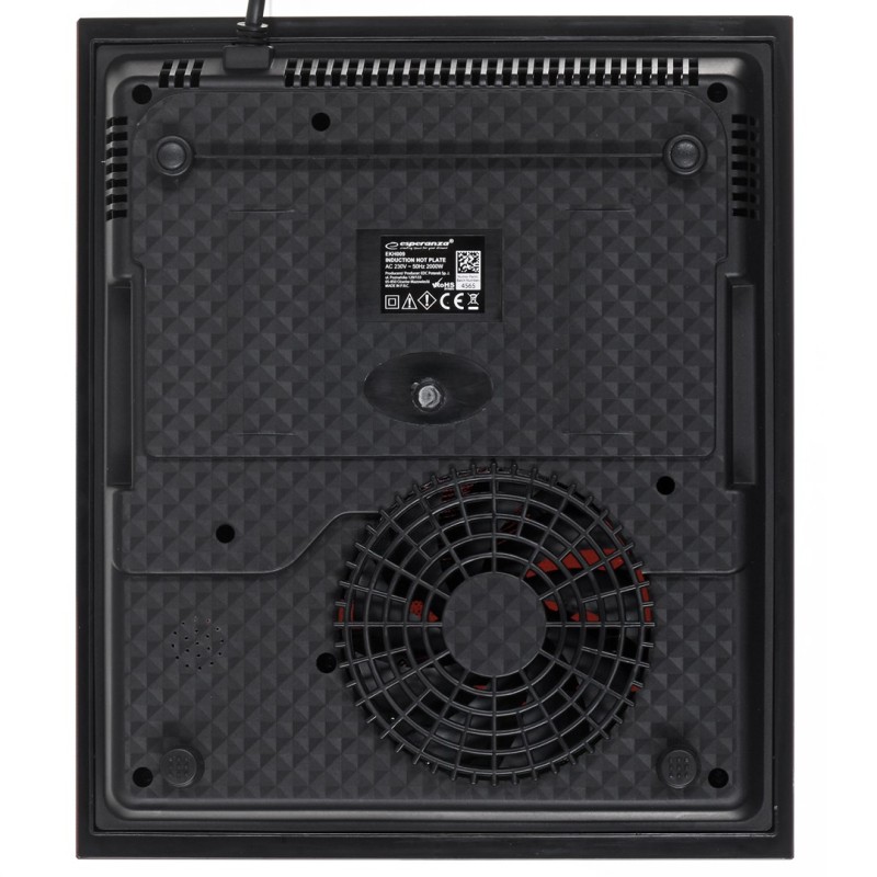 Esperanza EKH009 hob Black Countertop 28 cm Zone induction hob 1 zone(s) Esperanza EKH009 hob Black Countertop 28 cm Zone induction hob 1 zone(s)