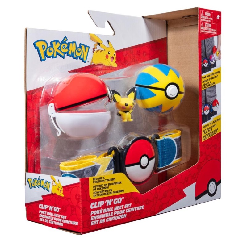 Pokemon W15 Clip ‘n’ Go Poke Ball Belt Set figurine