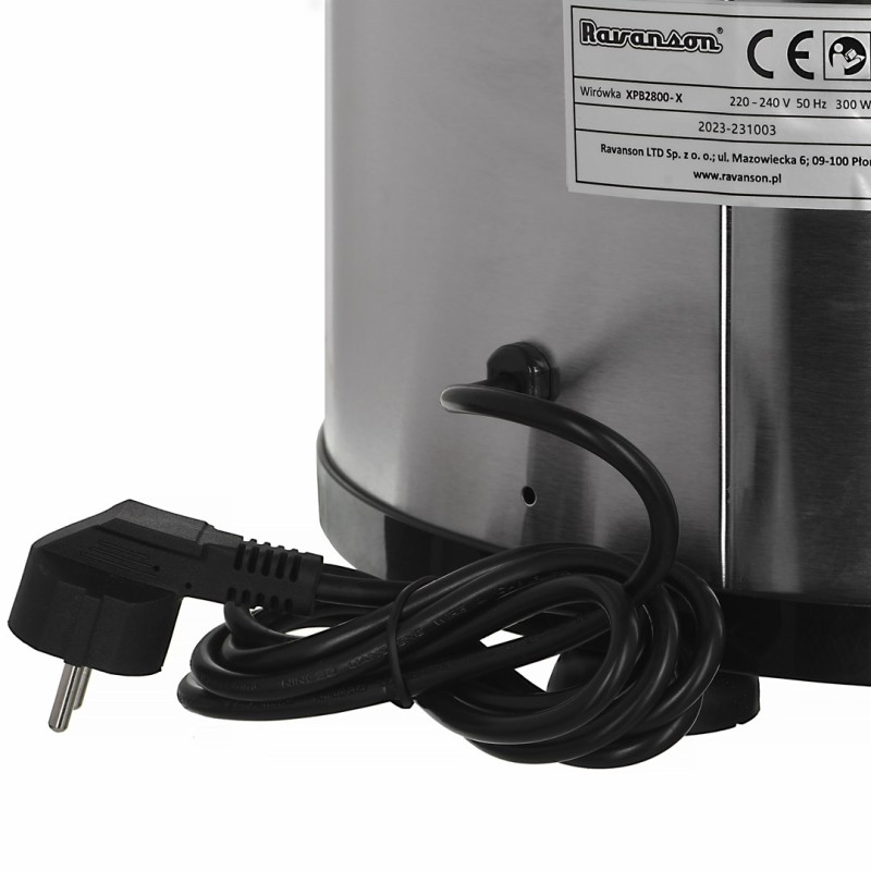 Spin dryer Ravanson XPB2800-X (6kg; inox) Spin dryer Ravanson XPB2800-X (6kg; inox)