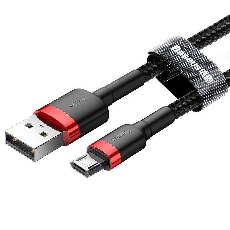 Cable Micro USB Baseus Cafule 1.5A 2m (red & black) Cable Micro USB Baseus Cafule 1.5A 2m (red & black)