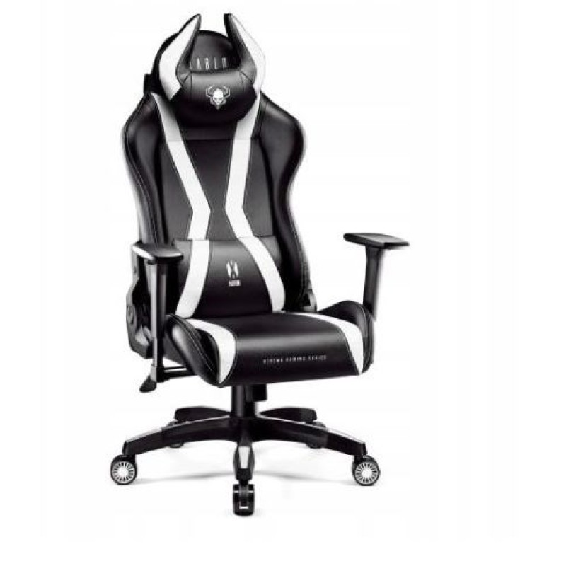 Diablo X-HORN 2.0. Normal gaming chair black and white Diablo X-HORN 2.0. Normal gaming chair black and white