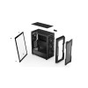 MSI MPG VELOX 100P AIRFLOW Mid Tower Gaming Computer Case 'Black, 3x 120mm Fan + 1x 120mm ARGB Fan, ARGB light strip, USB Type-C, 1x Tempered Glass, Center, E-ATX, ATX, mATX, mini-ITX'