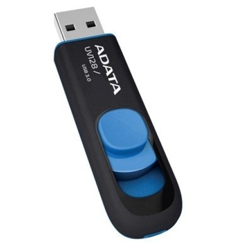 ADATA 64GB DashDrive UV128 USB flash drive USB Type-A 3.2 Gen 1 (3.1 Gen 1) Black,Blue ADATA 64GB DashDrive UV128 USB flash drive USB Type-A 3.2 Gen 1 (3.1 Gen 1) Black,Blue