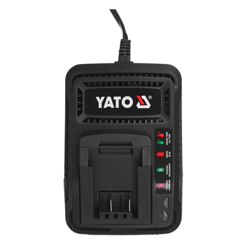 Yato YT-82826 angle grinder 125 mm 18 V Black, Red