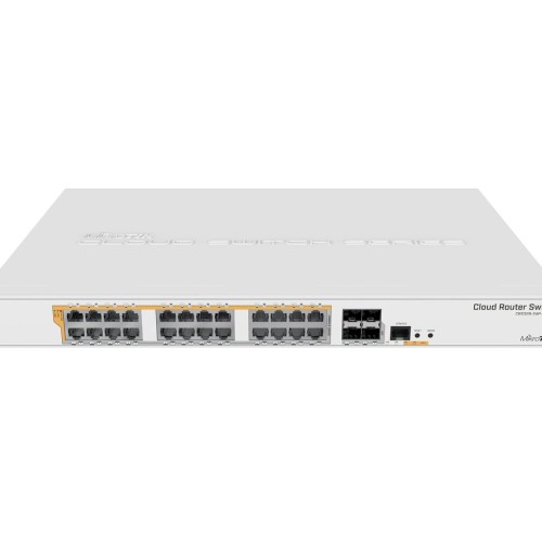 MikroTik CRS328-24P-4S+RM 28P PoE (PoE+ 24) 10G managed gigabit switch MikroTik CRS328-24P-4S+RM 28P PoE (PoE+ 24) 10G managed gigabit switch