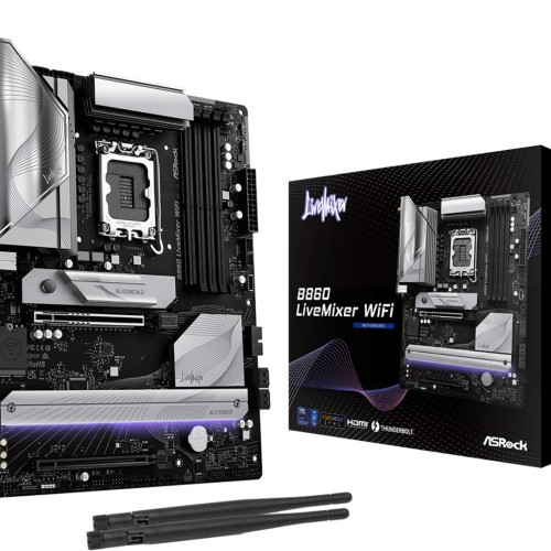 Asrock B860 LiveMixer WiFi Intel B860 LGA 1851 (Socket V1) ATX Asrock B860 LiveMixer WiFi Intel B860 LGA 1851 (Socket V1) ATX