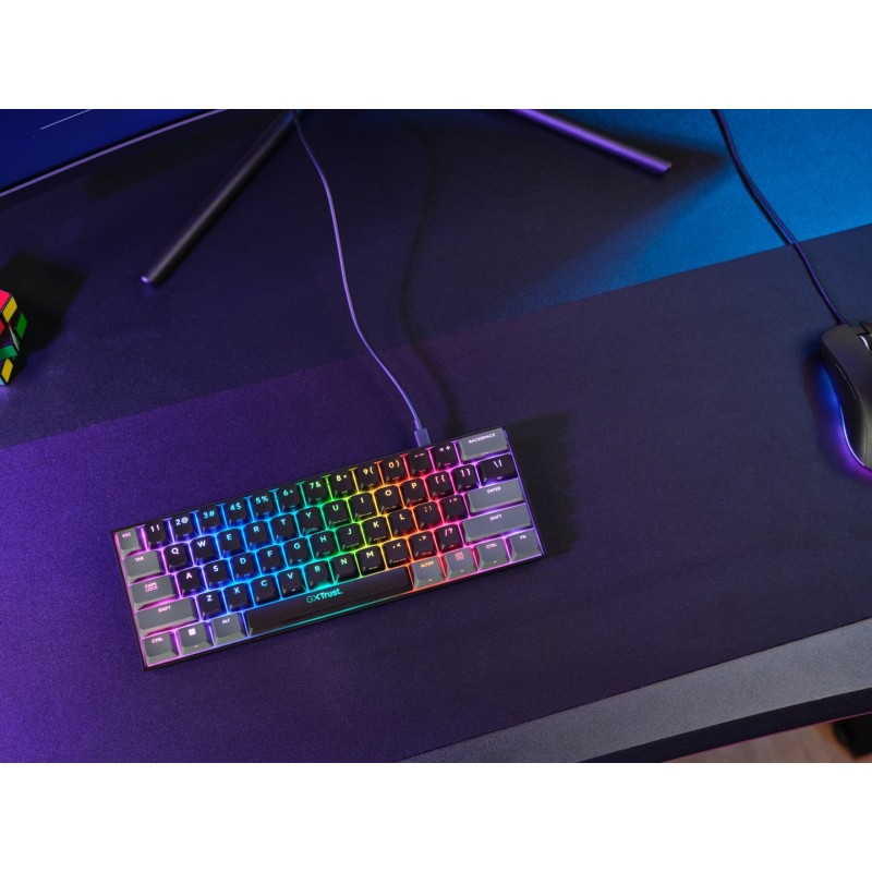 Trust GXT 867 Acira keyboard Gaming USB QWERTY US English Black Trust GXT 867 Acira keyboard Gaming USB QWERTY US English Black