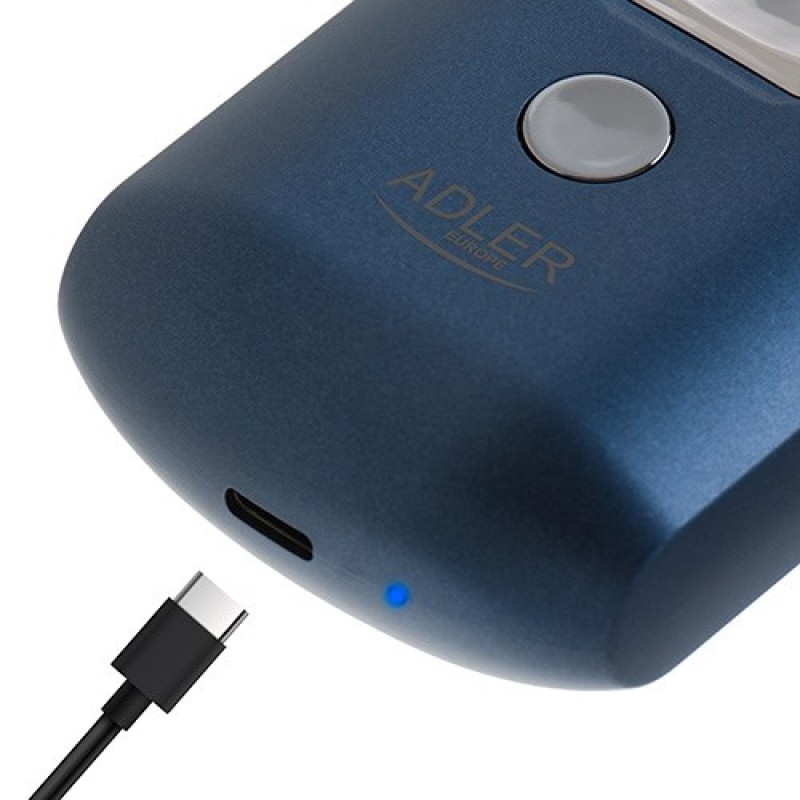 Adler AD 2937 men's shaver Rotation shaver Blue Adler AD 2937 men's shaver Rotation shaver Blue