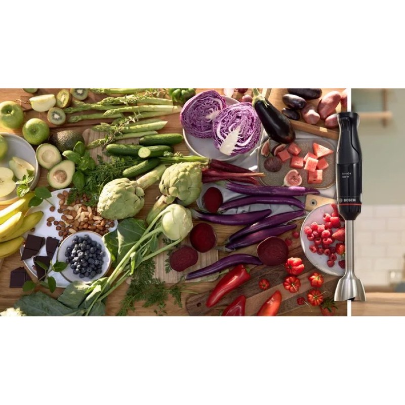 Bosch Serie 4 MSM4B6V2 blender 1.2 L Immersion blender 1000 W Black