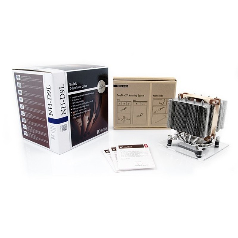 Noctua NH-D9L computer cooling component Processor Cooler 9.2 cm Metallic Noctua NH-D9L computer cooling component Processor Cooler 9.2 cm Metallic