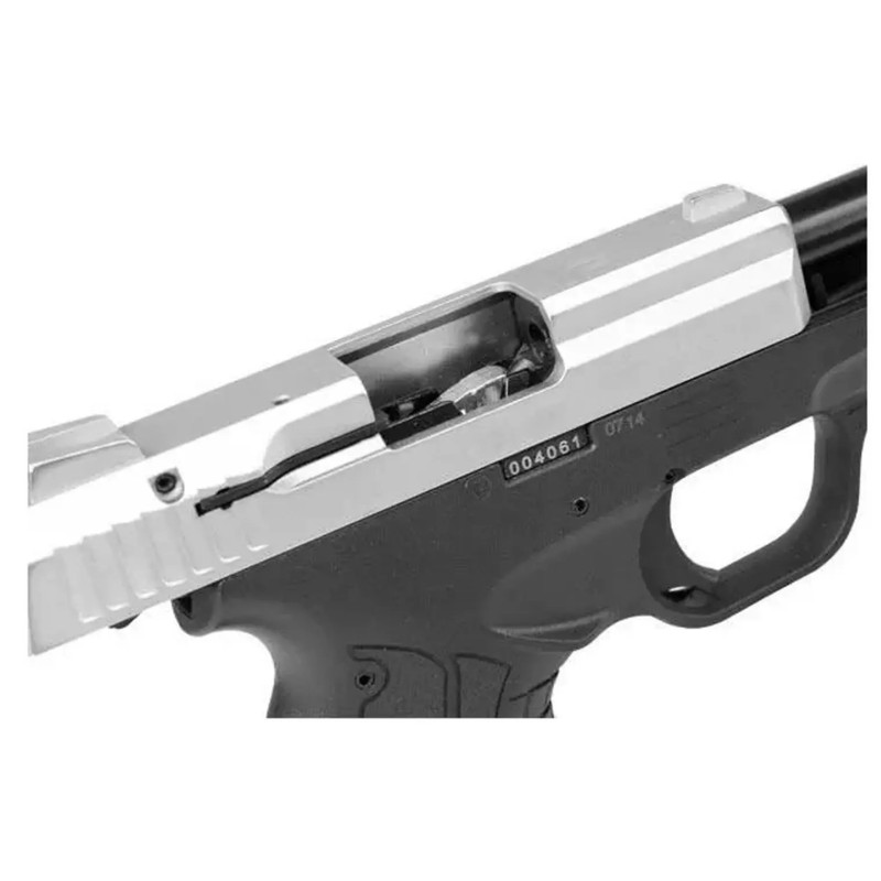 STALKER M906 BAS alarm signal pistol, calibre .22 Long Blank (6 mm), chrome flash STALKER M906 BAS alarm signal pistol, calibre .22 Long Blank (6 mm), chrome flash
