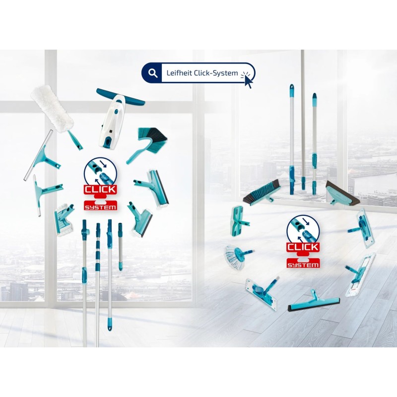 Leifheit 51120 Balais Lave-Vitres 3 en 1 Leifheit 51120 Balais Lave-Vitres 3 en 1