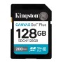 Kingston Technology Canvas Go! Plus 128GB SDXC Canvas Go Plus Gen4 200MB/s C10 UHS-I U3 V30