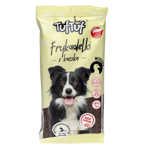 TUF TUF Meaty sticks with duck - dog treat - 70g