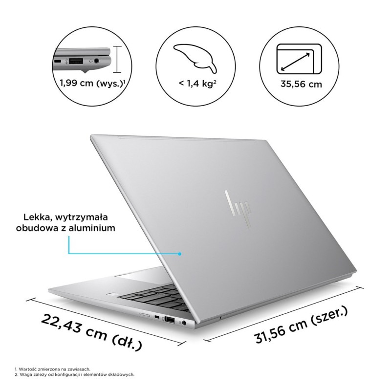 HP ZBook Firefly 14 G10 А AMD Ryzen™ 5 PRO 7640HS Mobile workstation 35.6 cm (14 HP ZBook Firefly 14 G10 А AMD Ryzen™ 5 PRO 7640HS Mobile workstation 35.6 cm (14