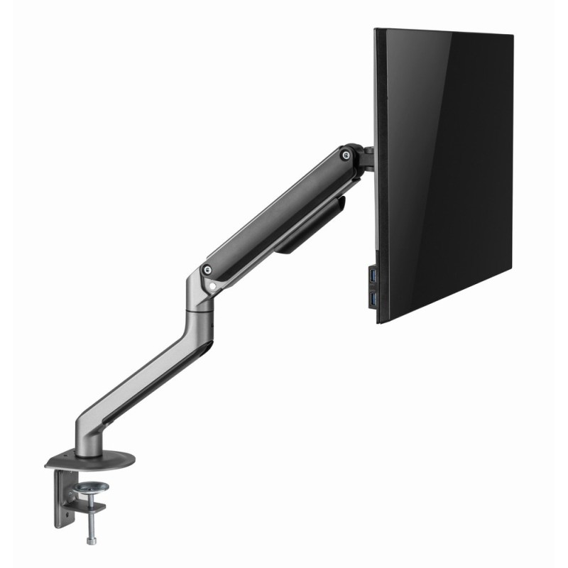 Gembird MA-DA1-05 Desk mounted adjustable monitor arm, 17”-32”, up to 9 kg, space grey Gembird MA-DA1-05 Desk mounted adjustable monitor arm, 17”-32”, up to 9 kg, space grey