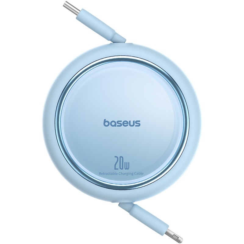 Baseus Free2Pull Expandable USB C to iP Ligtning fast charging cable 1 m 20 W Blue Baseus Free2Pull Expandable USB C to iP Ligtning fast charging cable 1 m 20 W Blue