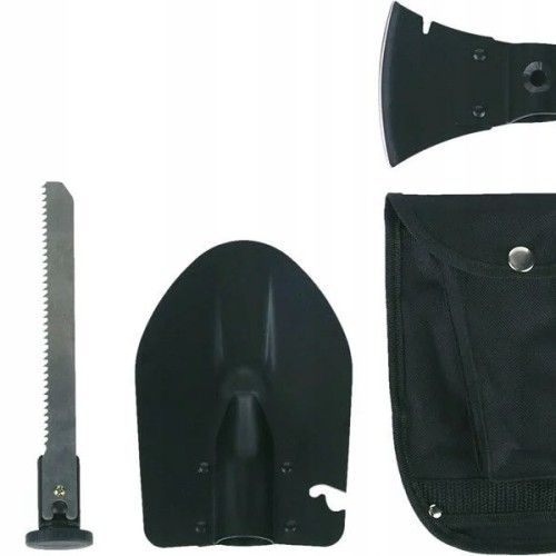 Tactical entrenching tool - set with saw and axe Fosco