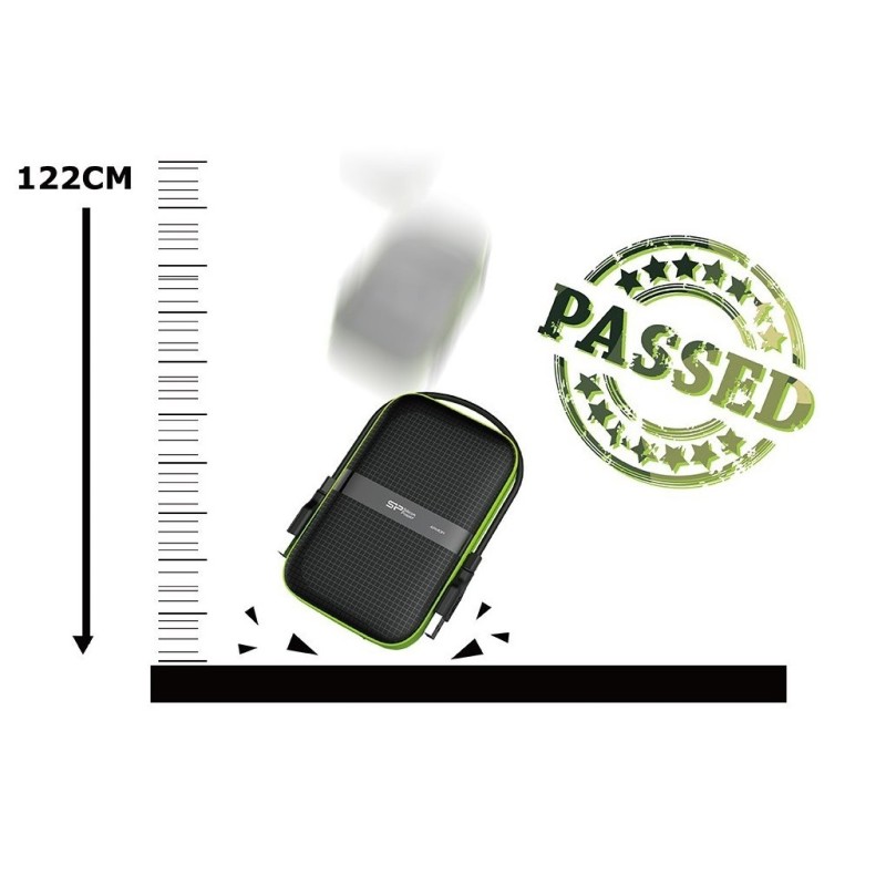 Silicon Power Armor A60 external hard drive 2000 GB Black Silicon Power Armor A60 external hard drive 2000 GB Black