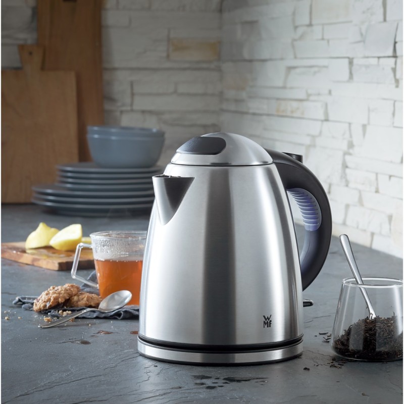 WMF Stelio 0413010012 electric kettle 1.2 L 2400 W Black, Stainless steel WMF Stelio 0413010012 electric kettle 1.2 L 2400 W Black, Stainless steel