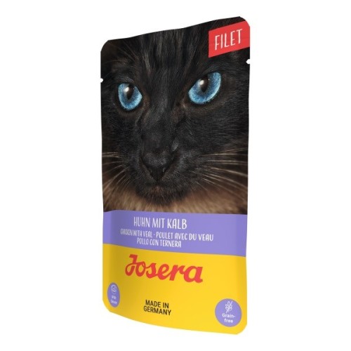 JOSERA Chicken fillet with veal - wet cat food - 70 g