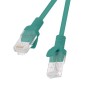 PATCHCORD KAT.5E UTP 2M ZIELONY FLUKE PASSED LANBERG 10-PACK