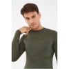 Bielizna termoaktywna z długim rękawem Odlo BL TOP crew neck l/s MERINO 260 roz. L Niebieska