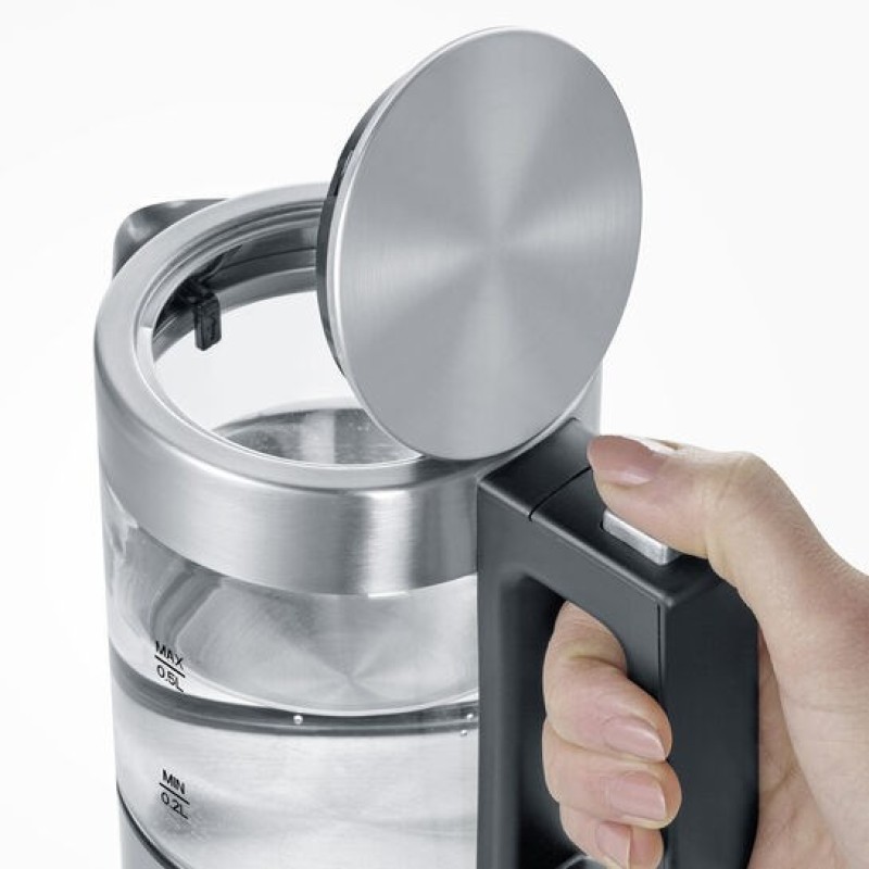 Severin WK 3472 electric kettle 0.5 L 1100 W Silver Severin WK 3472 electric kettle 0.5 L 1100 W Silver