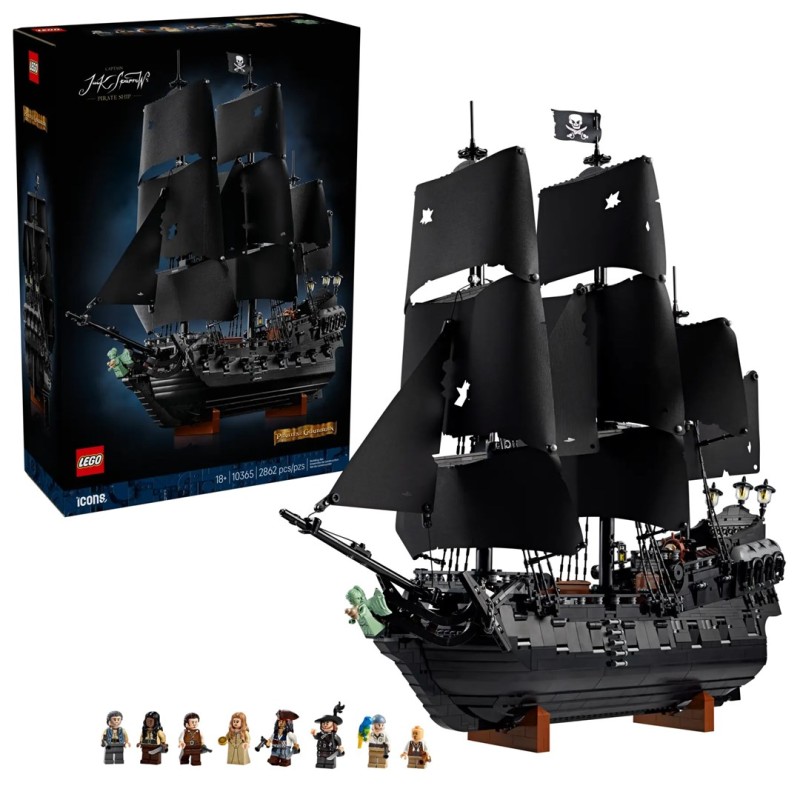 LEGO ICONS 10365 Captain Jack Sparrow's Pirate Ship