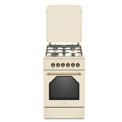 MPM MPM-56-KRM-14 Gas/electric cooker Cream