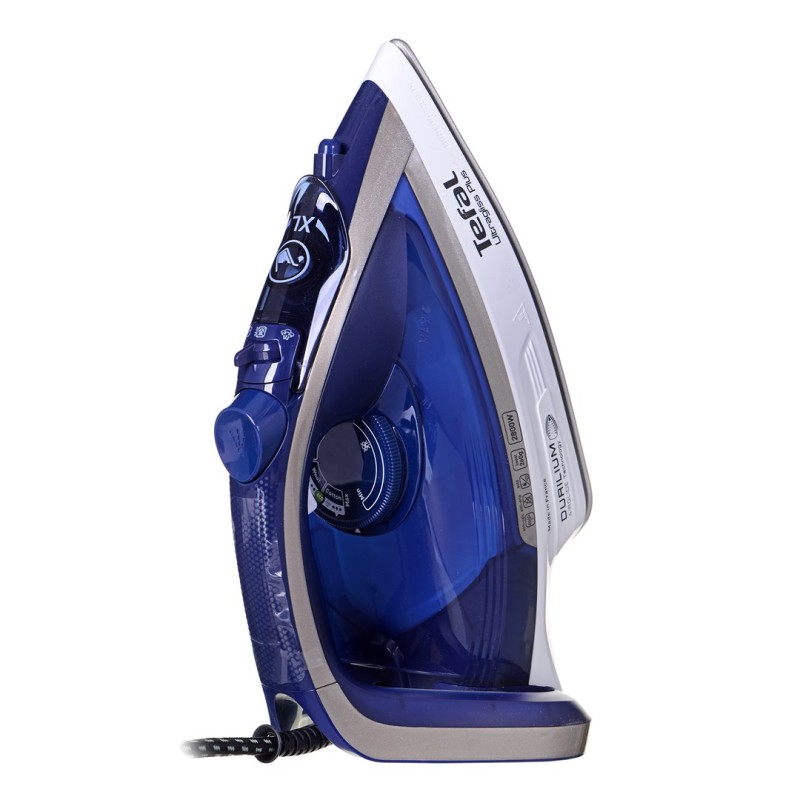 Tefal Ultimate Pure FV6812E0 iron Steam iron 2800 W Blue, Silver Tefal Ultimate Pure FV6812E0 iron Steam iron 2800 W Blue, Silver