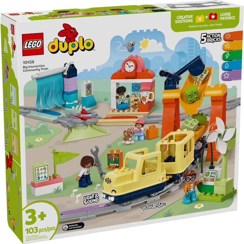 LEGO DUPLO 10428 Big Interactive Community Train LEGO DUPLO 10428 Big Interactive Community Train