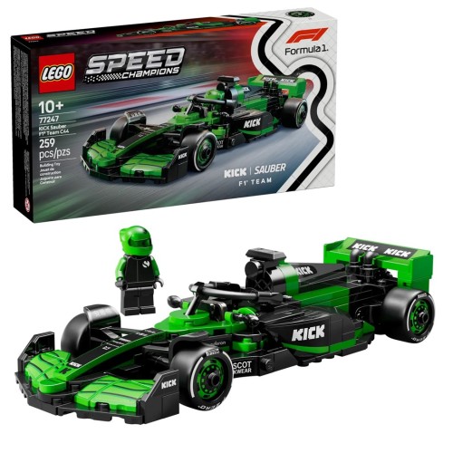 LEGO SPEED CHAMPIONS 77247 KICK Sauber F1 Team C44 LEGO SPEED CHAMPIONS 77247 KICK Sauber F1 Team C44