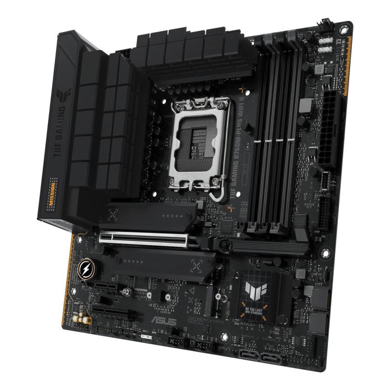 ASUS TUF GAMING B760M-PLUS WIFI II Intel B760 LGA 1700 micro ATX ASUS TUF GAMING B760M-PLUS WIFI II Intel B760 LGA 1700 micro ATX