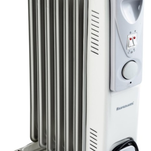 Ravanson OH-07 electric space heater Oil electric space heater Indoor Grey 1500 W