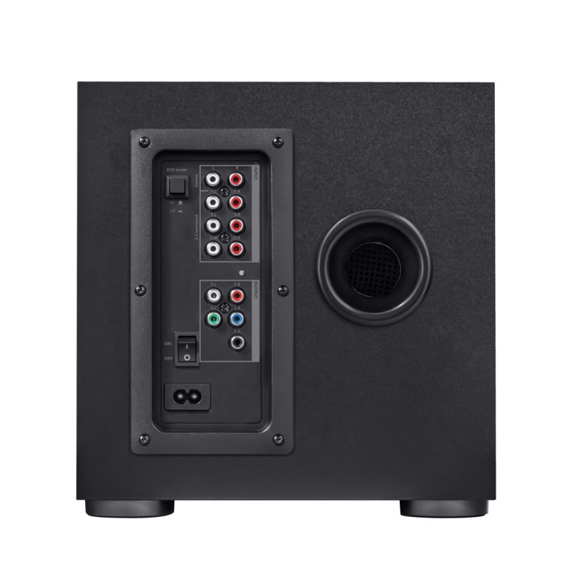 Trust GXT 658 Tytan 5.1 speaker set 90 W Universal Black 5.1 channels Trust GXT 658 Tytan 5.1 speaker set 90 W Universal Black 5.1 channels