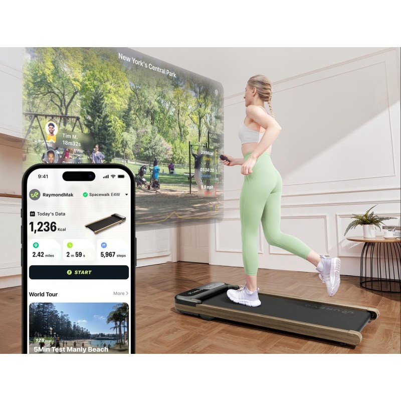 UREVO SpaceWalk E4W Electric Treadmill