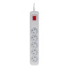 Activejet grey power strip with cord ACJ COMBO 5G/3M/BEZP. AUT/S